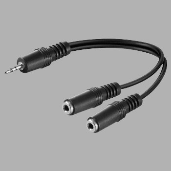 Jack-splitter-kabel-stereo-0.2-meter-30 Jack-splitter-kabel-stereo-0.2-meter-30